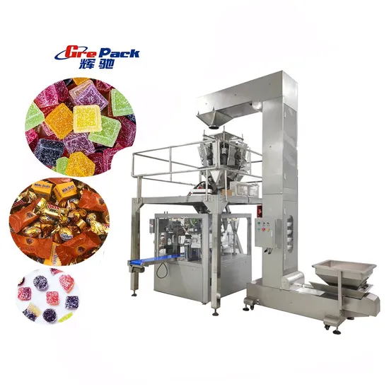 Custom Automatic Rotary Doypack Premade Stand up Pouch Meatball Packing Machine