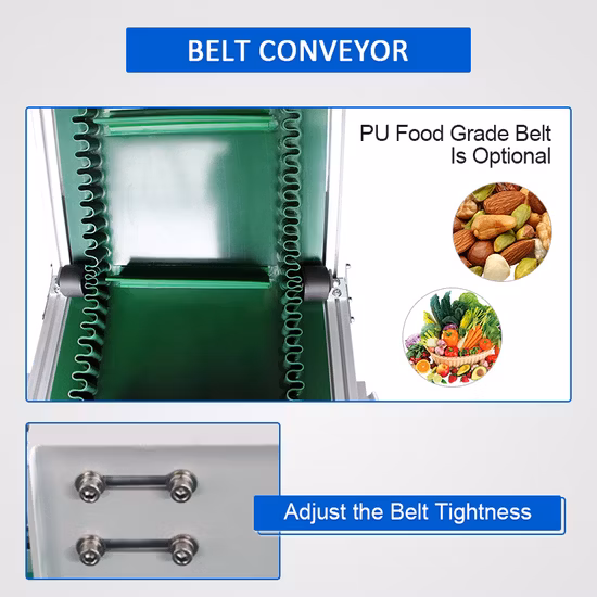 Bifa Adjustable Powder Small Dirt Incline Auger Conveyor for Nails